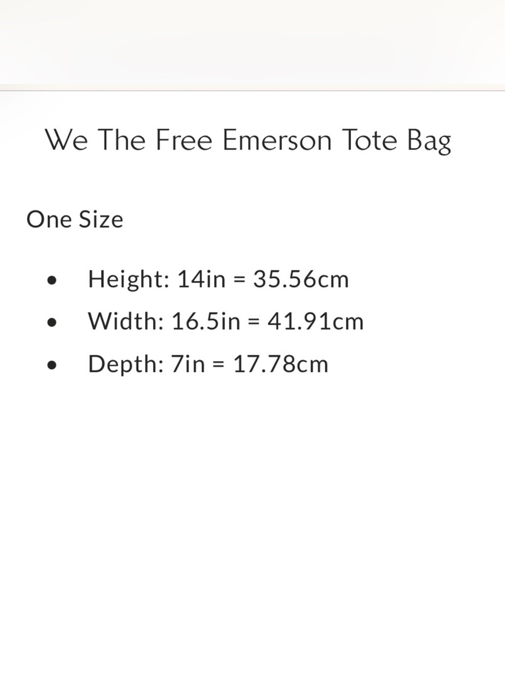 Free People Emerson Tote Bag in Lilac NWT - Picture 3 of 3